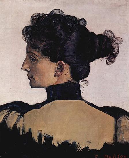 Portrat der Berthe Jacques, Frau des Kunstlers, Ferdinand Hodler